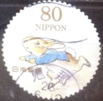 Stamps Japan -  Scott#3317j Intercambio 0,90 usd  80 y. 2011