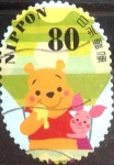 Stamps Japan -  Scott#3573b Intercambio 1,25 usd  80 y. 2013