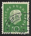 Stamps Germany -  Prof. Dr. Theodor Heuss