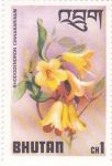 Stamps Bhutan -  Flores-