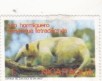 Stamps Nicaragua -  Oso hormiguero