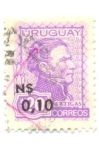 Stamps : America : Uruguay :  ARTIGAS