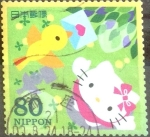 Stamps Japan -  Scott#3145d Intercambio 0,90 usd  80 y. 2009