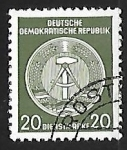 Stamps Germany -  Official Stamps for Administration Post B