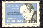 Stamps : America : Uruguay :  JUAN DE DIOS FILIBERTO