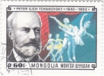 Stamps Mongolia -  PETER ILICH TCHAIKOSVSKY