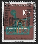 Stamps Germany -  150 años de la impresora