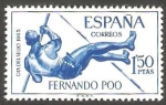 Stamps Equatorial Guinea -  Fernando Poo - 247 - Salto con pértiga