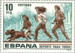 Sellos de Europa - Espaa -  DEPORTE PARA TODOS RUNNING