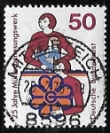 Stamps Germany -  Madre cuidando de su hijo