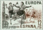 Sellos del Mundo : Europa : Espaa : BAILE POPULAR (LA JOTA) EUROPA-81