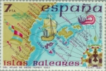 Sellos de Europa - Espaa -  ESPAÑA INSULAR (BALEARES) Atlas Diego Homem