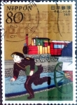 Stamps Japan -  Scott#3326 Intercambio 0,90 usd 80 y. 2011