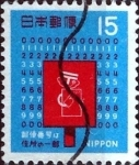 Stamps Japan -  Scott#998 Intercambio 0,20 usd 15 y. 1969