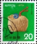 Stamps Japan -  Scott#1351 Intercambio 0,20 usd 20 y. 1978