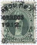 Sellos de America - Bolivia -  Timbres Fiscales sobrecargados