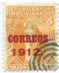 Sellos del Mundo : America : Bolivia : Timbres Fiscales sobrecargados