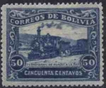 Stamps Bolivia -  Ferrocarril Guaqui - La Paz