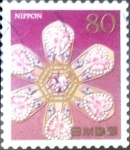 Stamps Japan -  Scott#3617e Intercambio 1,25 usd  80 y. 2013