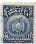 Sellos de America - Bolivia -  Escudo