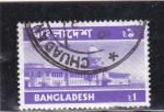 Sellos de Asia - Bangladesh -  Mausoleo