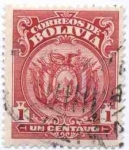 Stamps Bolivia -  Escudo