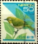 Stamps Japan -  Scott#2158 Intercambio 0,45 usd 50 y. 1992