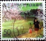 Stamps Japan -  Scott#Z380 Intercambio 0,50 usd  50 y. 2000