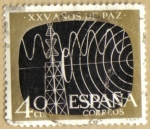 Stamps Europe - Spain -  XXV Años de Paz - Telecomunicaciones