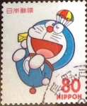 Stamps Japan -  Scott#2564 Intercambio 0,40 usd  80 y. 1997