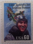 Stamps United States -  Eddie Rickenbacker Aviation Pioneer
