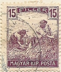 Stamps Hungary -  MAGYAR KIR POSTA