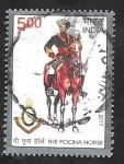 Sellos de Asia - India -  Caballo de Poona