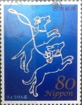 Stamps Japan -  Scott#3563i intercambio 0,90 usd 80 y. 2013