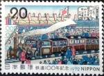 Stamps Japan -  Scott#1127 intercambio 0,20 usd 20 y. 1972