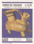 Stamps Paraguay -  Cultura Mixteca