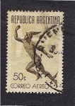 Sellos de Africa - Argentina -  Correo Aereo