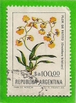 Sellos de America - Argentina -  Flor de Patito