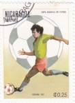 Stamps Nicaragua -  Copa Mundial de Futbol España'82