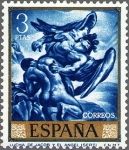 Sellos de Europa - Espaa -  ESPAÑA 1966 1717 Sello Nuevo Pintor José Mª Sert Jacob y el Angel