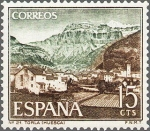 Sellos de Europa - Espa�a -  ESPAÑA 1966 1727 Sello Nuevo III Serie Turistica Torla (Huesca)