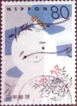 Stamps Japan -  Scott#2851c intercambio 1,00 usd  80 y. 2003