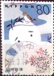 Stamps Japan -  Scott#2851c intercambio 1,00 usd  80 y. 2003