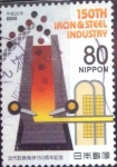 Stamps Japan -  Scott#3078e intercambio 0,55 usd  80 y. 2008