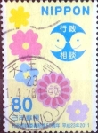 Stamps Japan -  Scott#3320 intercambio 0,90 usd  80 y. 2011