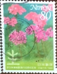 Stamps Japan -  Scott#2679 intercambio 0,40 usd  80 y. 1999