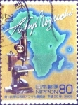 Stamps Japan -  Scott#3026 intercambio 0,55 usd  80 y. 2008