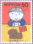 Stamps Japan -  Scott#2741 intercambio 0,35 usd 50 y. 2000