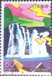 Stamps Japan -  Scott#Z449 intercambio 0,75 usd  80 y. 2000