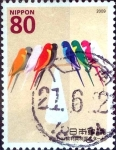 Stamps Japan -  Scott#3117 intercambio 0,60 usd  80 y. 2009